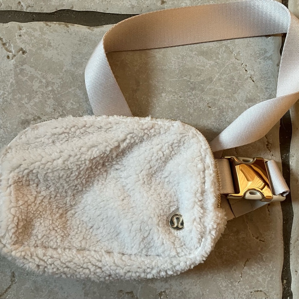 lululemon athletica Cream Crossbody Bag